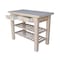 International Concepts Kitchen Island, Unfinished WC-4824 - alternate 9